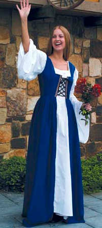 Fair Maiden Dress in Royal Blue 