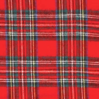 Red plaid swatch for Scottish Kilt