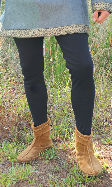 Period tights in black.  Also available 6 other colors.